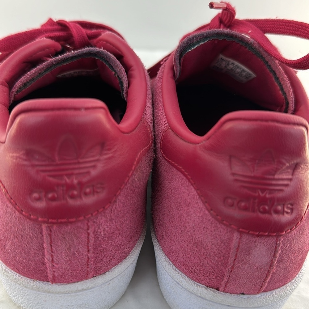 Adidas Superstar Pink Suede Sneakers - Picture 11 of 11